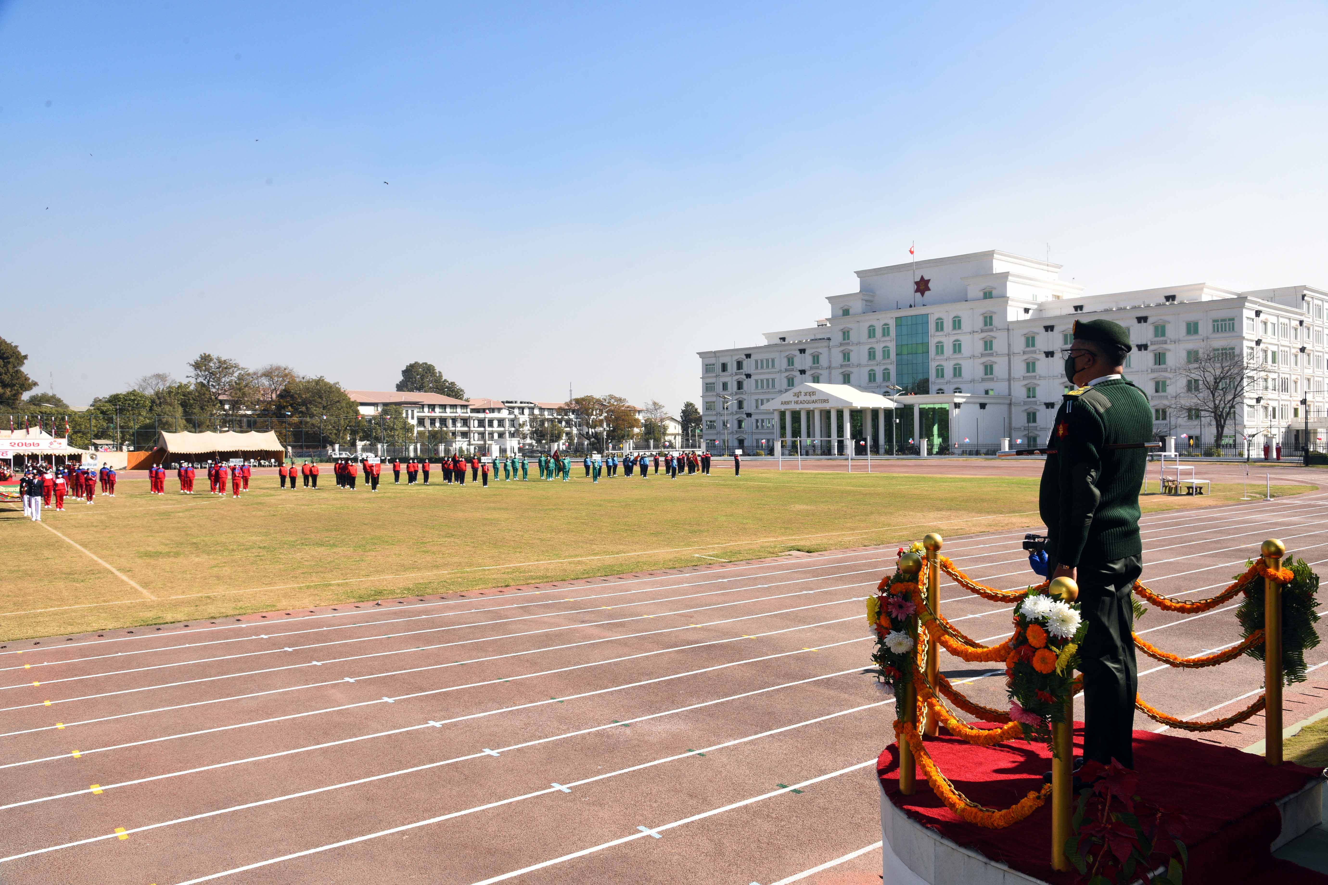 प्रधान सेनापति ट्रफि-२०७७ को उद्घाटन 